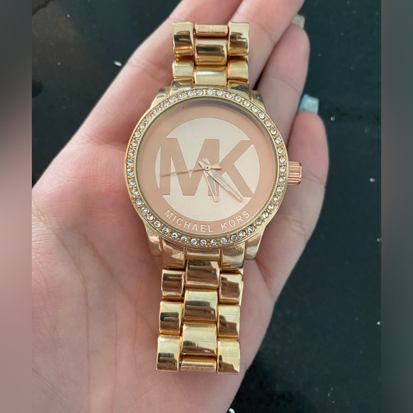 BRAND NEW MICHAEL KORS ROSE GOLD WATCH WOMENS - Picture 5 of 5